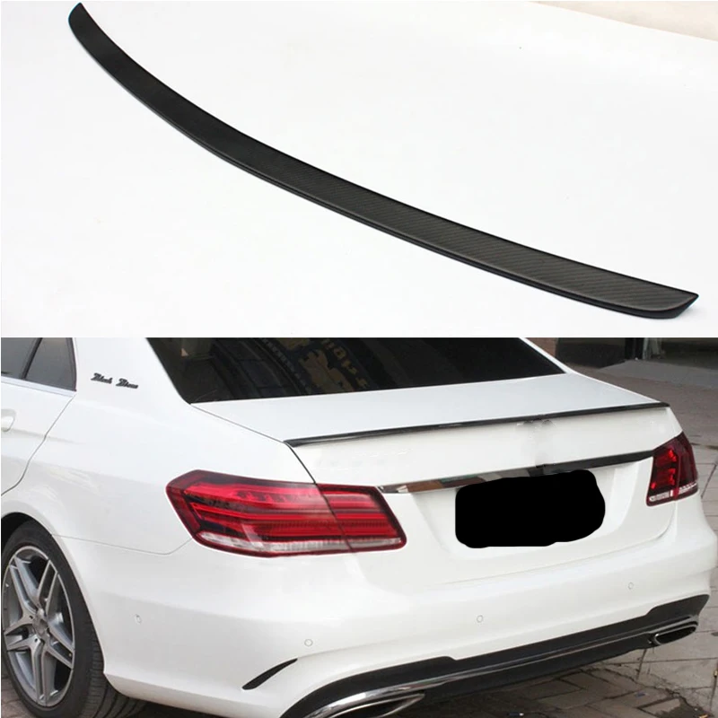 

W212 Carbon Fiber Trunk Spoiler Wing for Mercedes-Benz W212 Sedan e200 e250 e260 e63 2014~2015