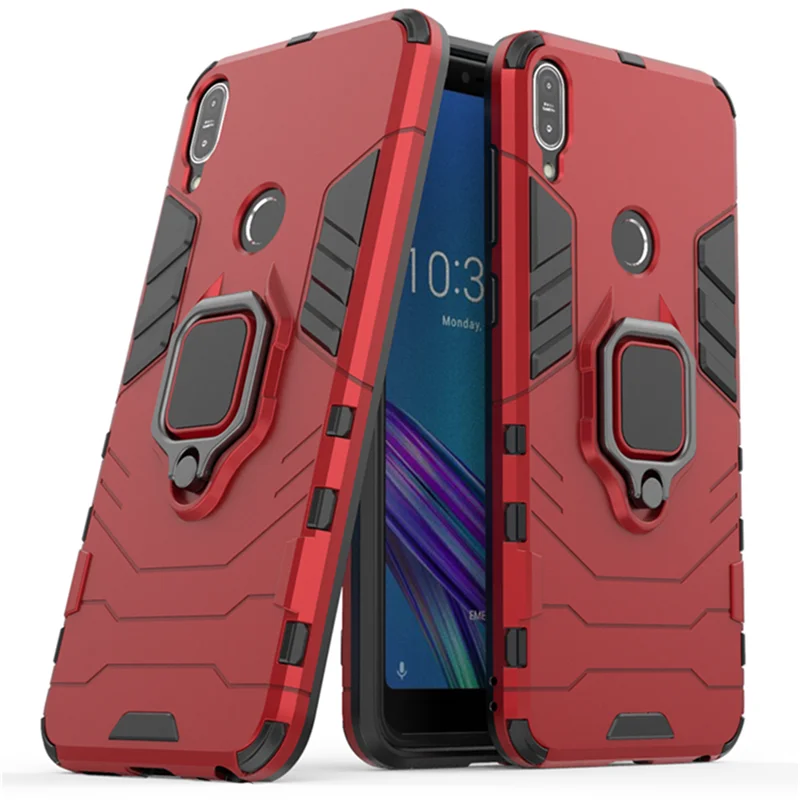 For Asus ZenFone Max Pro M1 ZB601KL ZB602KL Case Luxury Ring Back