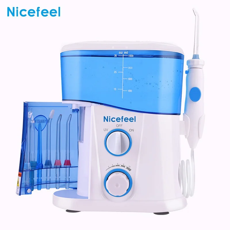 Water Flosser Dental Oral Irrigator Teeth Cleaner Pick Spa Tooth Care Clean With 7 Multifunctional Tips For Family