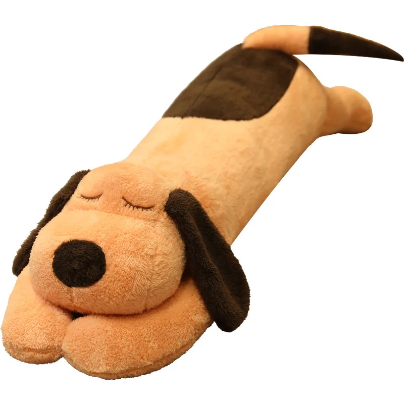 JOYLOVE carino morbido lungo cane cuscino giocattoli di peluche ripiene pausa ufficio pisolino cuscino letto sonno cuscino decorazioni per la casa regalo bambola per bambini ragazza