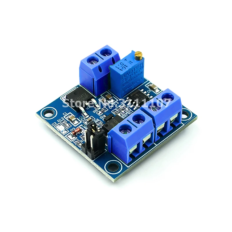 PWM to Voltage Converter Module 0%-100% to 0-10V for PLC MCU Digital to Analog Signal PWM Adjustabl Converter Power Module