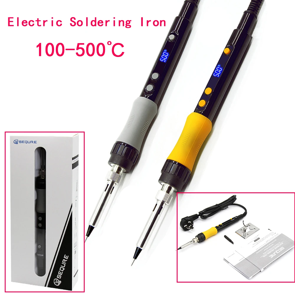 

SQ-A110 Electric Soldering Iron Kit 110W Adjustable 100-500℃ Constant Temperature Digital Display Soldering Iron Tools