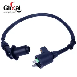 Glixal GY6 50cc 125cc 150cc Ignition Coil for 139QMB 152QMI 157QMJ Scooter Moped ATV Go-kart