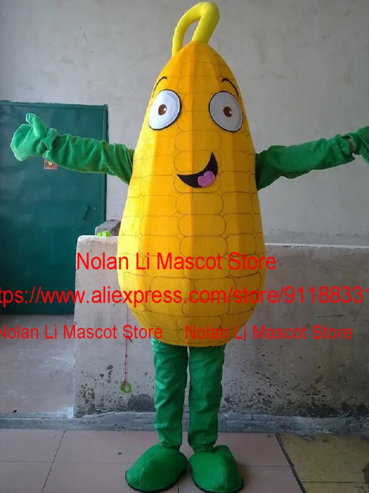 High Quality EVA Material Corn Mascot Costume Food Cartoon Anime Cosplay Adult Size Birthday Party Holiday Celebration 559