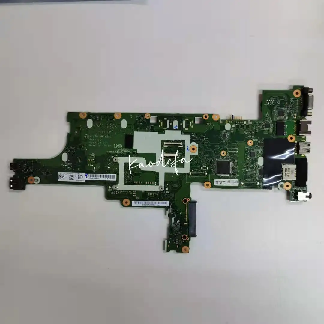 for Lenovo Thinkpad T440S Laptop Motherboard CPU I5-4210 I5-4200U I5-4300U RAM:4GB FRU 00HW090 00HW094 VILT0 NM-A052 Tested  OK