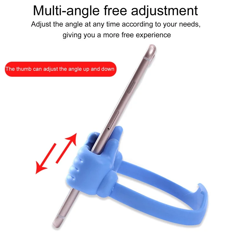 Soporte de teléfono móvil de escritorio de alta calidad, soporte para pulgar, soporte para tableta, soporte perezoso para Iphone 13, 12 Pro, Samsung, Huawei