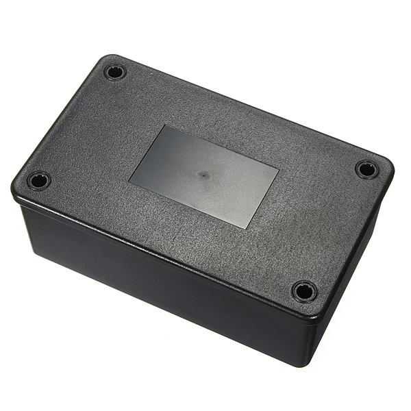 105x65x40mm Black Waterproof Enclosure Box Electronic Instrument Case ABS Plastic Cover Project for Relay Module