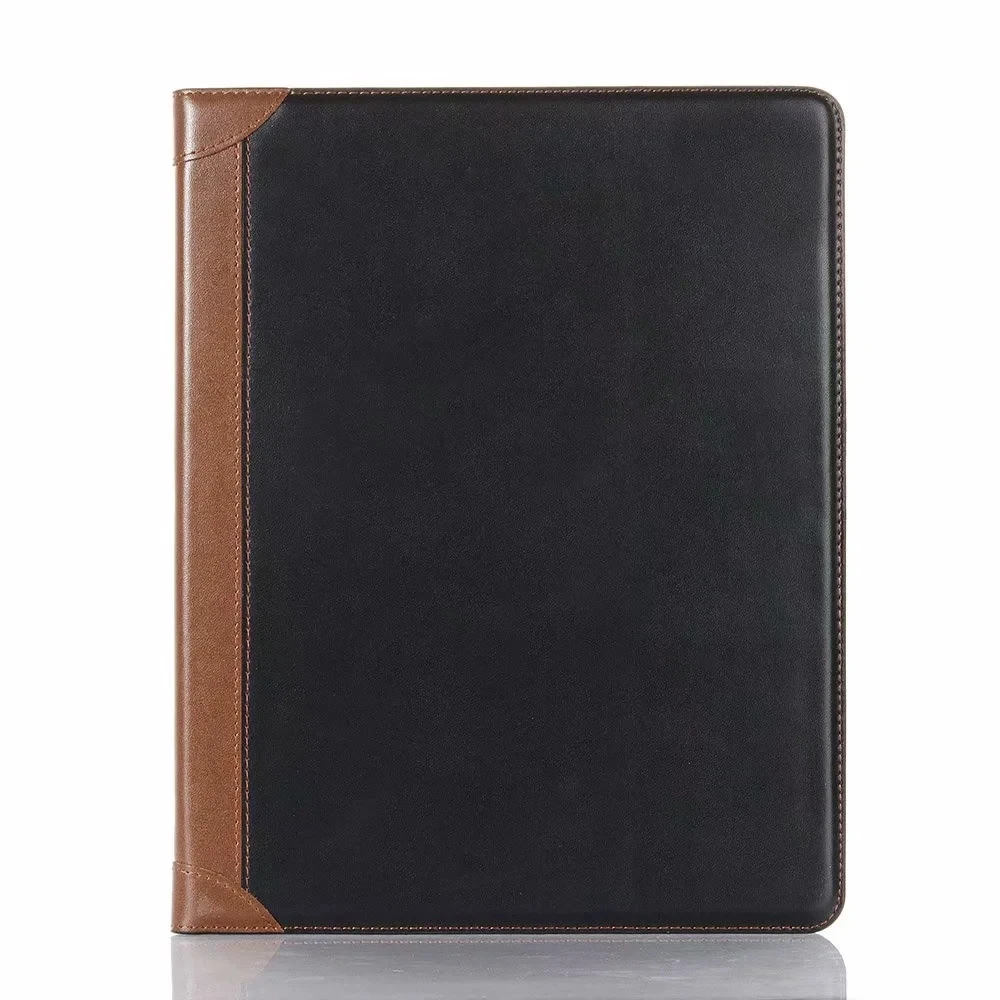 for iPad Pro Air 13 12.9 inch Case Book Folio Design Synthetic PU Leather Smart Cover Stand Card Holder Business for Men Women