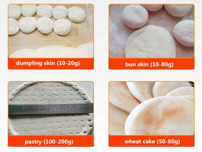 10-200g pizza dough steamed buns machine dough divider rounder for sale images - 6