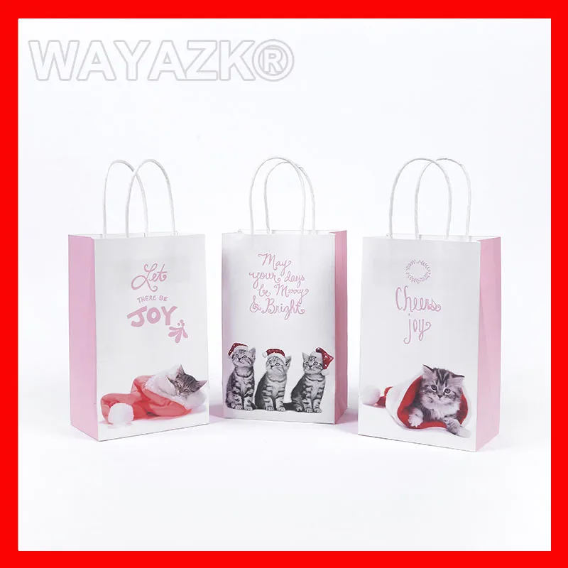 (1000pcs/lot) personlized paper gift bag with logo printed