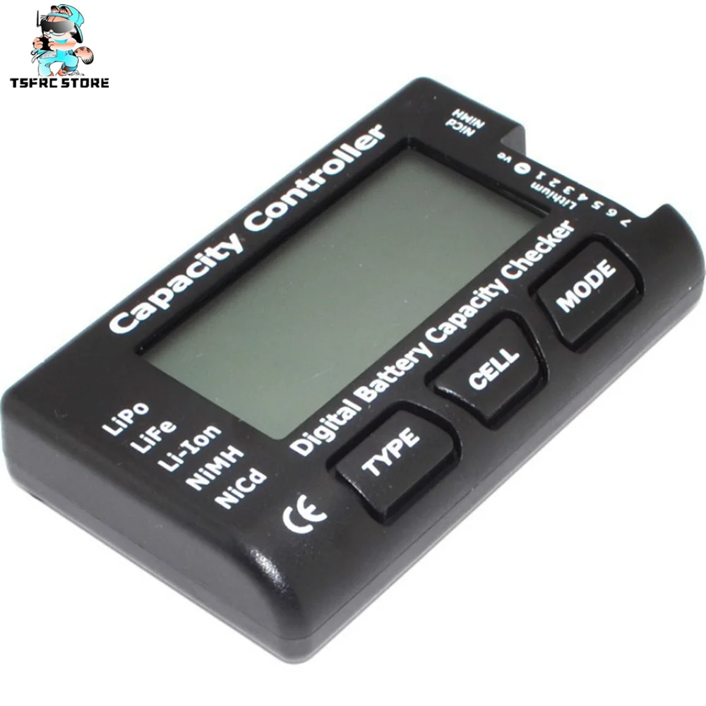 promotions RC cellmeter-7 power display 2-7S digital measurement power and voltage display model airplane lithium battery tester