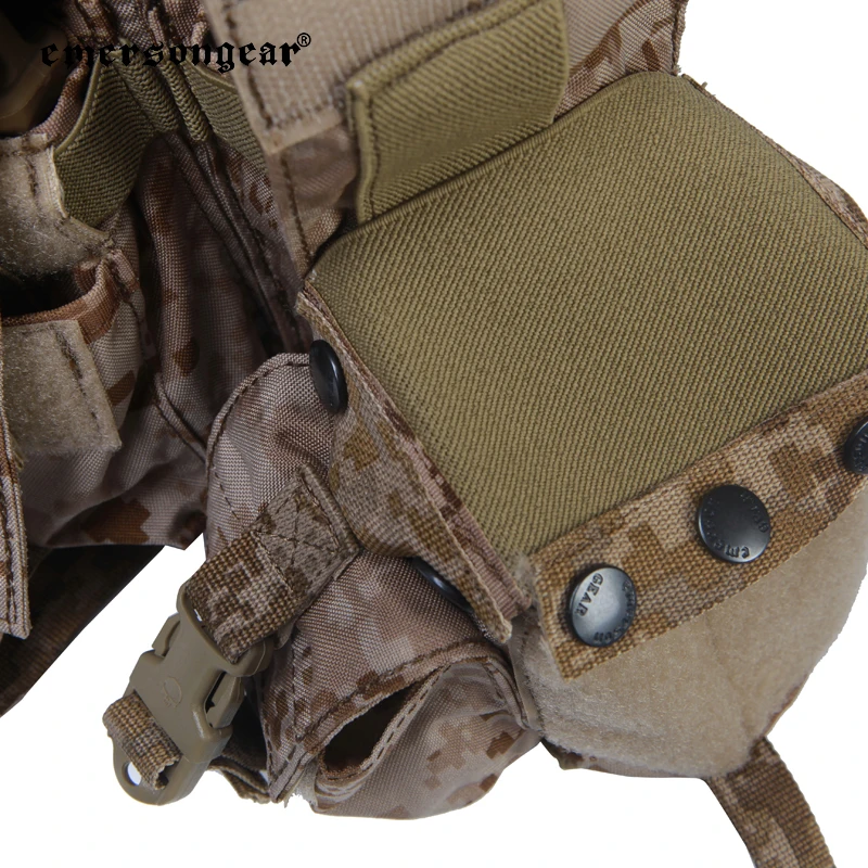 Imagem -04 - Emersongear Tático Lbt 1961a-r Peito Rig Revista Bolsa para Caça Colete Placa Transportadora Airsoft cs Jogo Tiro Combate ao ar Livre