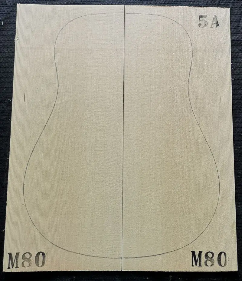 5A Engelmann Spruce Wood Guitar Panel Veneer For Classical Acoustic Folk Guitar Making Material Guitar Maintenance Materials