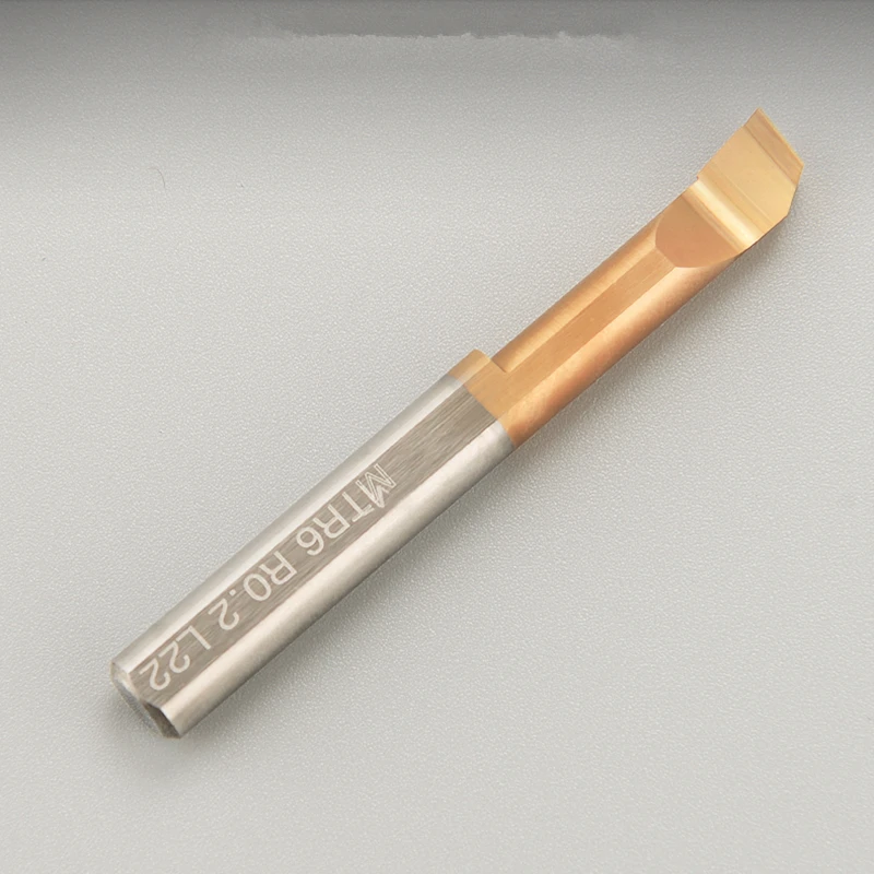 MTR MTR2R0.15 L10 MTR3R0.2 L15 MTR4R0.2 L15 MTR5R0.2 L22 MTR6R0.2 L22 Nhàm Chán Chắc Chắn Carbide Dụng Cụ Nhỏ Bores CNC Lưỡi Dao