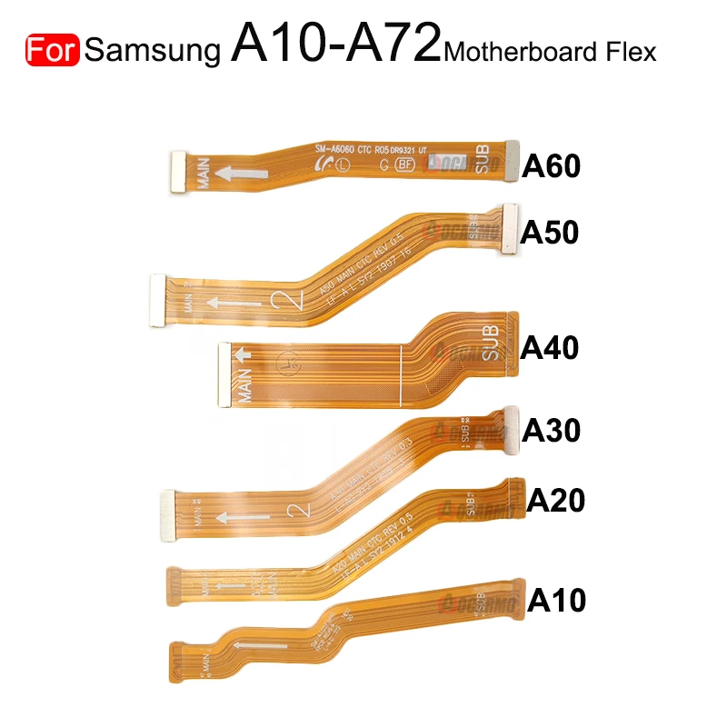 Main Board Connector Motherboard Flex Cable Repair Part For Samsung Galaxy A10 A20 A30 A40 A50 A60 A32 A42 A52 A72 A80