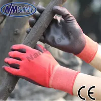 24Pieces/12Pairs Professional Working Protective Gloves For Men Construction Women Garden Nylon Running Glove Obtained CE EN388. 5