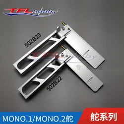 Oryginalne części TFL! Aluminiowy ster 90/95 CNC do łodzi elektrycznej RC MONO1/MONO2