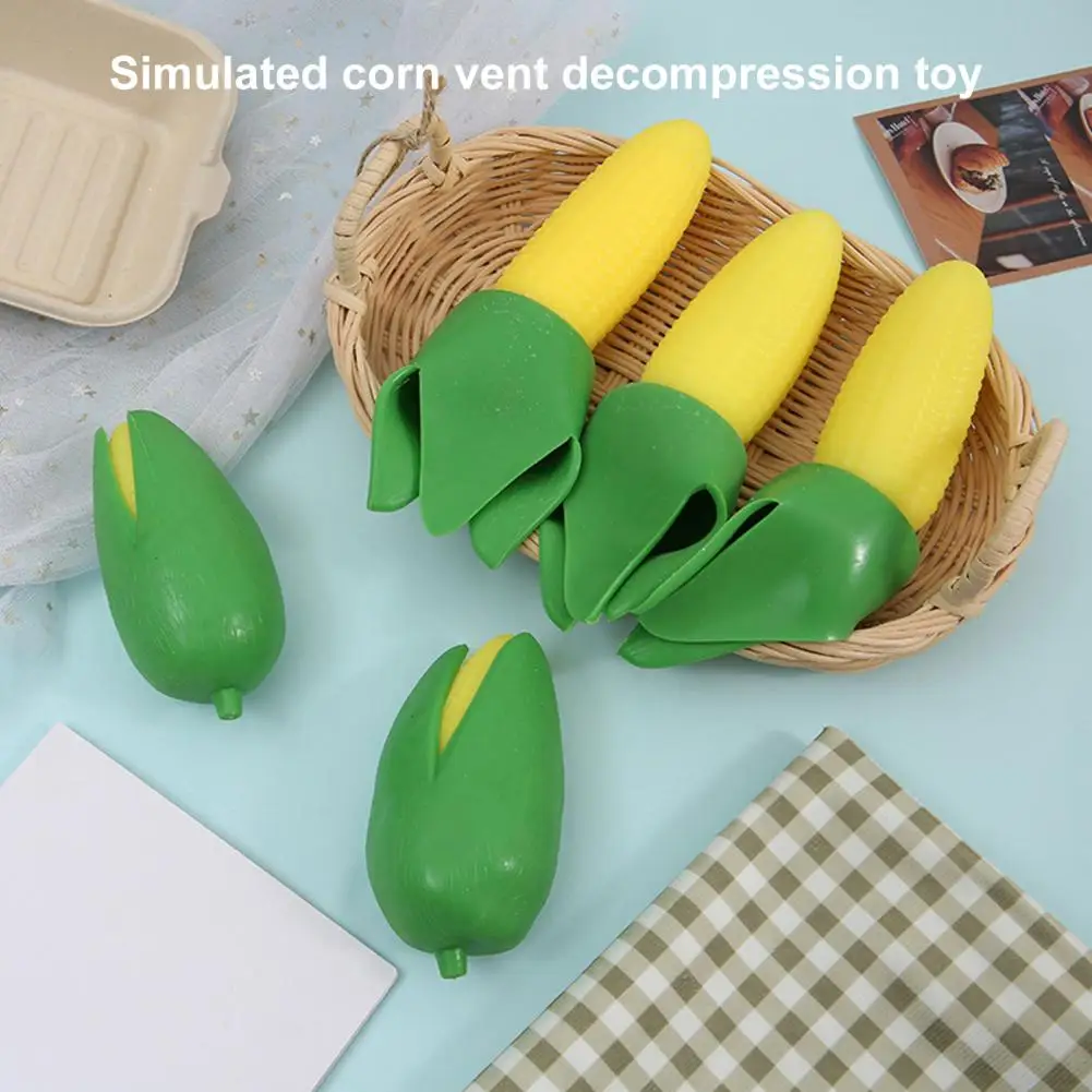 High Simulated Three-dimensional Small Vent Corn Squeeze Toys for Relaxing