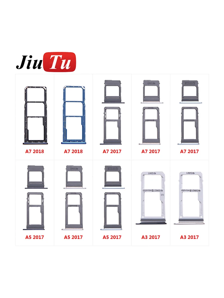 Jiutu-Adaptador de tarjeta SIM OEM y soporte de bandeja de tarjeta Micro SD para Samsung Galaxy S10 Ultra 5G, carcasas originales para teléfono