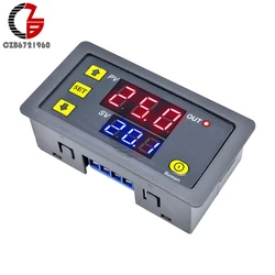 12V 110V 220V Dual LED Display Digital Time Delay Relay Module Timing Delay Cycle Timer Relay Control Switch Time Relay Module