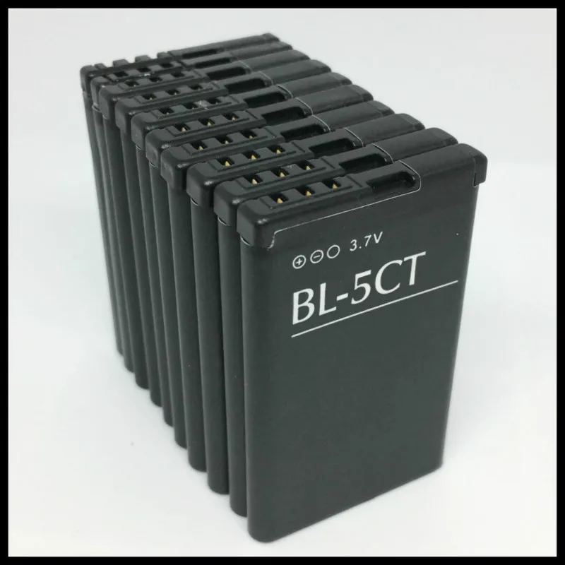 1050mAh 3.7V BL-5CT BL 5CT BL5CT Battery Rechargeable Battery for Nokia 5220XM/6303C/6730C/C3-01 C5-00/C5-02 C6-01 3720