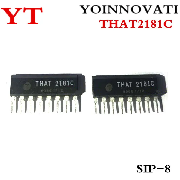 

10PCS/lot THAT2181C THAT 2181C SIP-8 IC Best quality