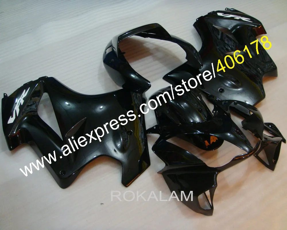 02-12 VFR 800 Motofairing Fairing Kit For Honda VFR800 2002-2012 Black Motorcycle Fairing Kit (Injection Molding)