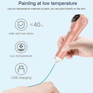 Niedrigtemperatur Anti-Keeping 3D-Druckstift, PCL-Filament, DIY-Zeichnenspielzeug für Mädchen, Jungen, Weihnachten, Geburtstagsgeschenk, neu 10 Hauptverkäufe PCL -Filament - №2