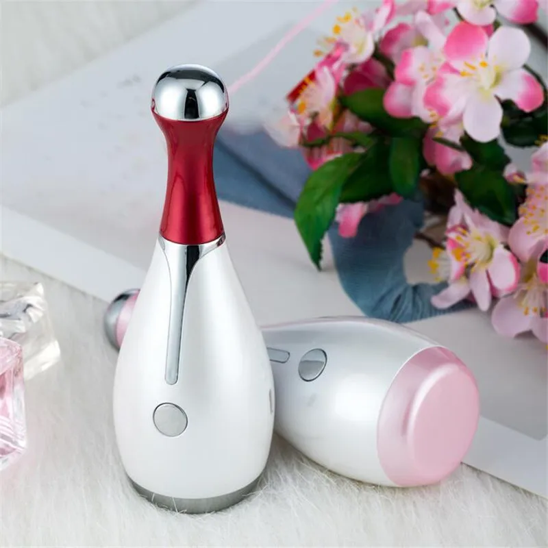 Electric Eye Massager Vibrator Roller Ionic Anti Ageing Wrinkle Dark Circles Bag Thin Face Device Vibration Thermostatic