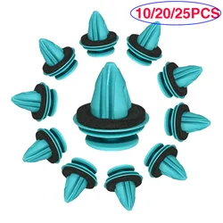 10/20/25PCS Auto Bumper Fastener Clips Retainer Fastener Rivet Door Panel Fender Liner for Car Door Trim Panel Clip Green Custom