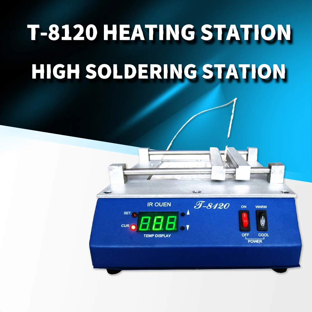 PUHUI T-8120 Infrared Preheating Station SMD PID Temperature Controlling Preheating Station heating Plamform