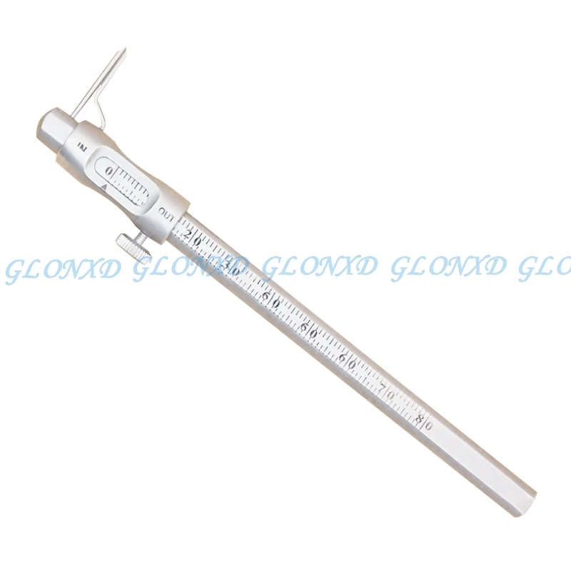 Dental IImplant Measuring Calipers Bone Ridge Thickness With Positioning Pen Vernier Caliper Ruler Dental tools