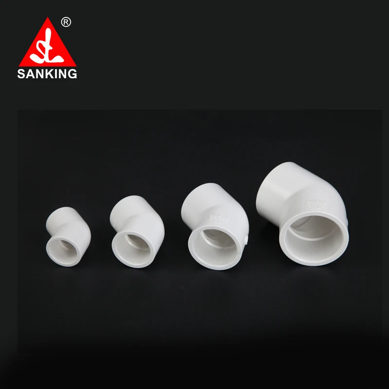Sanking UPVC 25mm 45 Degree Elbow PVC Waterproof Pipe Butt Fish Tank Straight Fitting Joint Fish Tank Tools Accessory