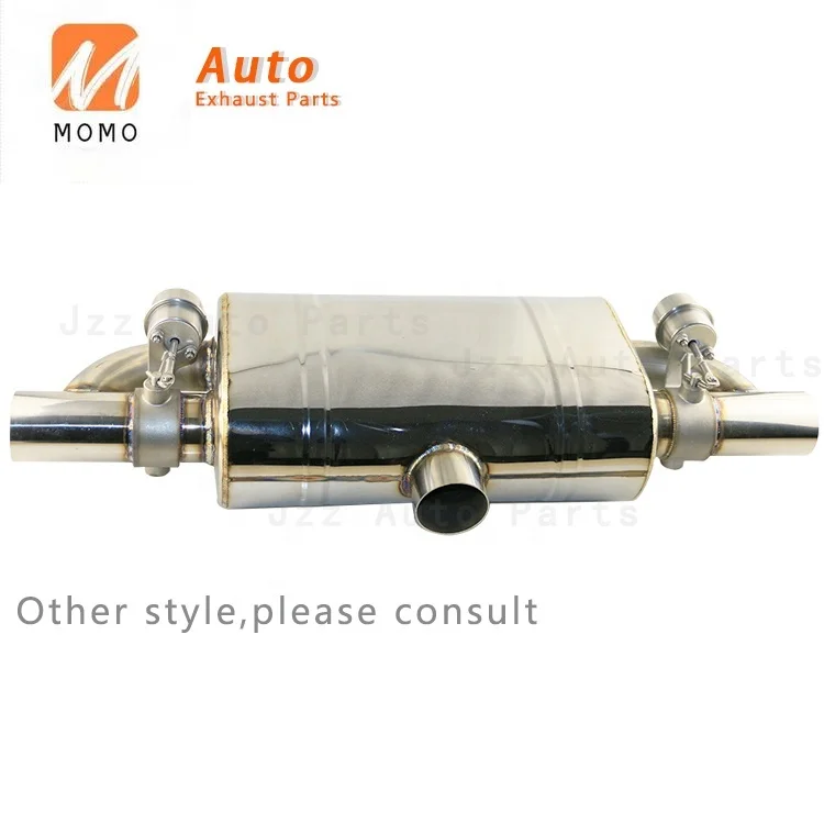 Automobile exhaust muffler system for  f30