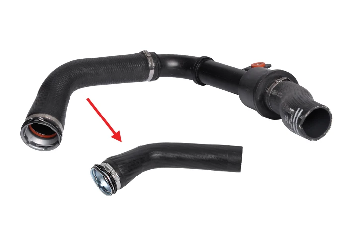 TURBO HOSE EXCLUDING PLASTIC PIPE BIG HOSE SHOWN WITH ARROW 50517509