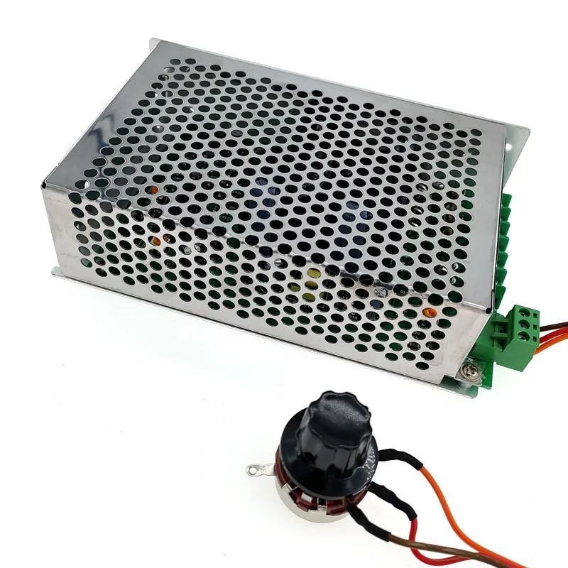 1PCS 110V-220VAC WK811 8A Speed Regulator PWM for DC Motor Control Supply Suitable for spindle motor input speed controller