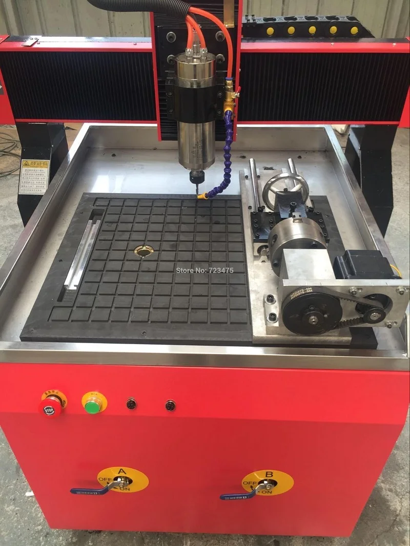 RODEO ขนาดเล็ก CNC Router 6090 โรตารี่/3D ไม้เครื่อง/ขนาดเล็กธุรกิจเครื่องตัดอลูมิเนียม/อัตโนมัติไม้ขนาดเล็ก Router