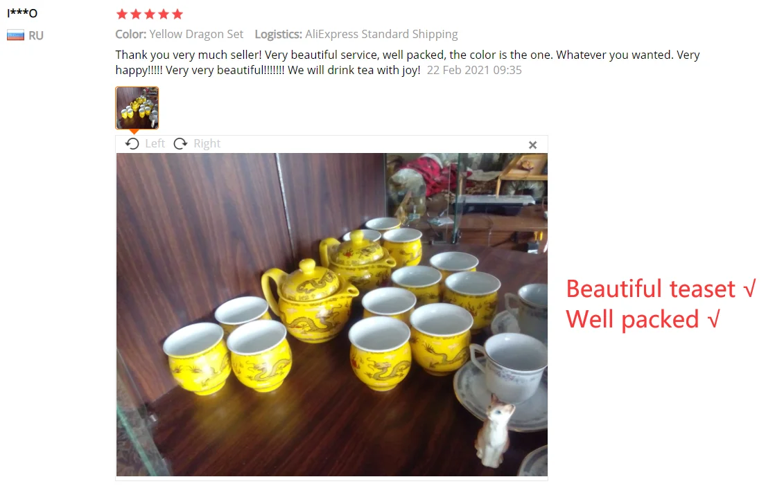 Chinese Ceramic Tea Set Kung Fu Porcelain Tea Cup Pot Set Dragon Teapot Teacup Kungfu Teaset Puer Oolong Tea Ceremony Teaware