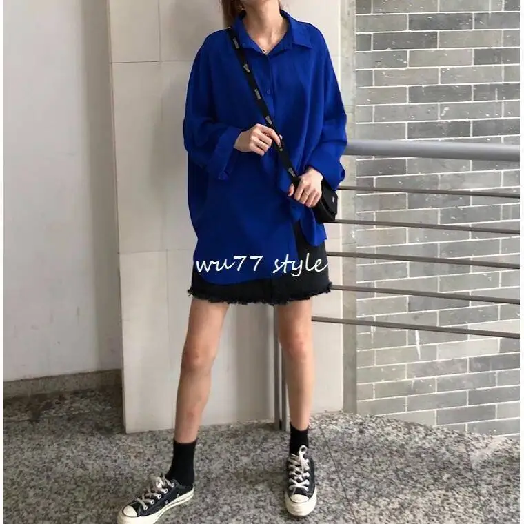 Blouse Women Spring Shirt Women\'s Loose Long Sleeve Chiffon Shirt Spring Blusas Mujer De Moda