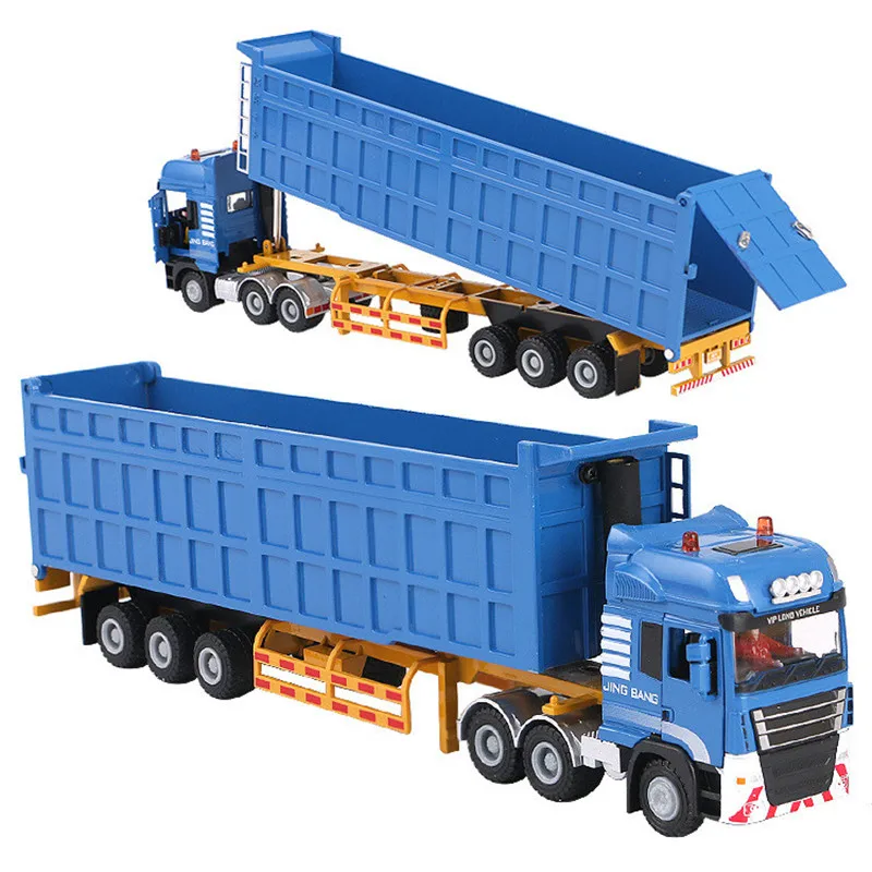 High quality 1:50 heavy duty truck alloy model,simulation metal die-casting engineering car,collection and gifts,free shippin