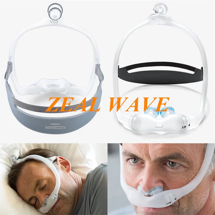 Imagem -05 - Wellcome Dreamwear Sonho Almofada Nasal Material Nasal Moldura de Silicone Máquina Respiradora Universal Novo ph