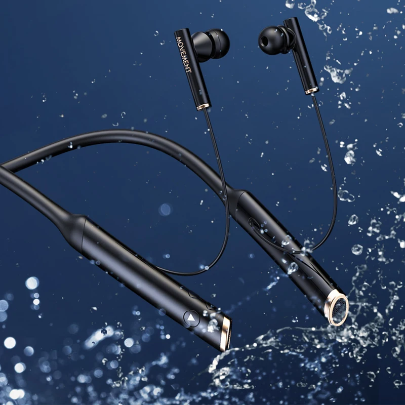 S01 Bluetooth 5.1 cuffie ANC cuffie senza fili con archetto da collo in esecuzione auricolari con cancellazione attiva del rumore cuffie da gioco per lo Sport