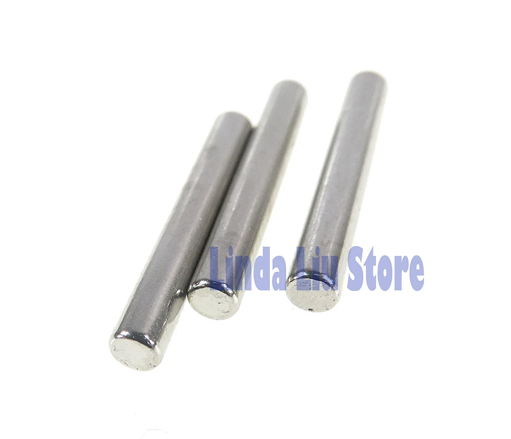 200 Buah Poros Putar Pengganti untuk Suku Cadang Perbaikan Pengontrol PS5 Pegangan Poros Batang Baja Tahan Karat Sumbu Batang Linier Silinder