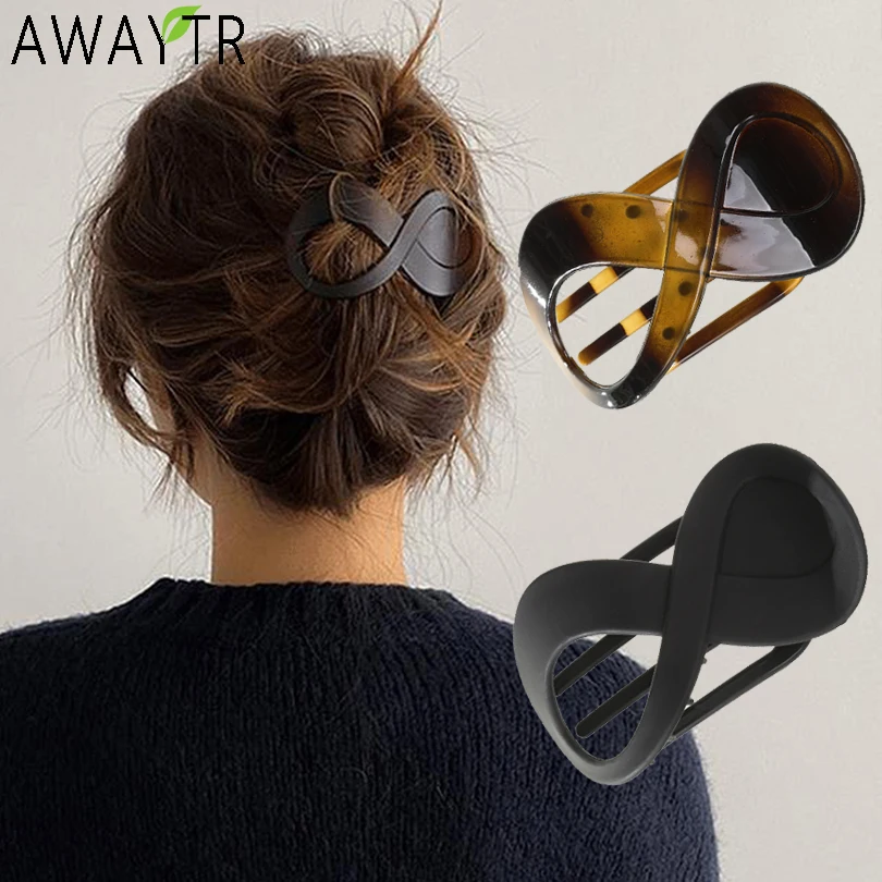 Women Large Hair Clamp Hair Clip Seamless Plastic Duckbill Claw for Women Girls Simple Hairpins Styling Tools Hair Accessories