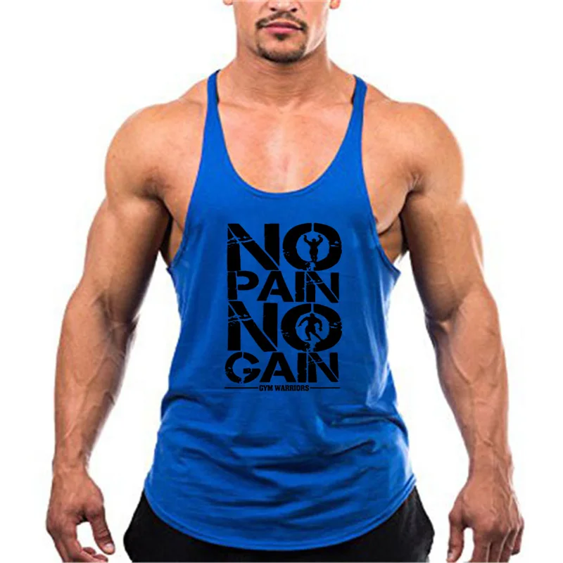 Muscleguys brand gym clothing Singlets Mens Tank Top Muscle Shirt Sleeveless Stringer Bodybuilding Fitness mens Vest