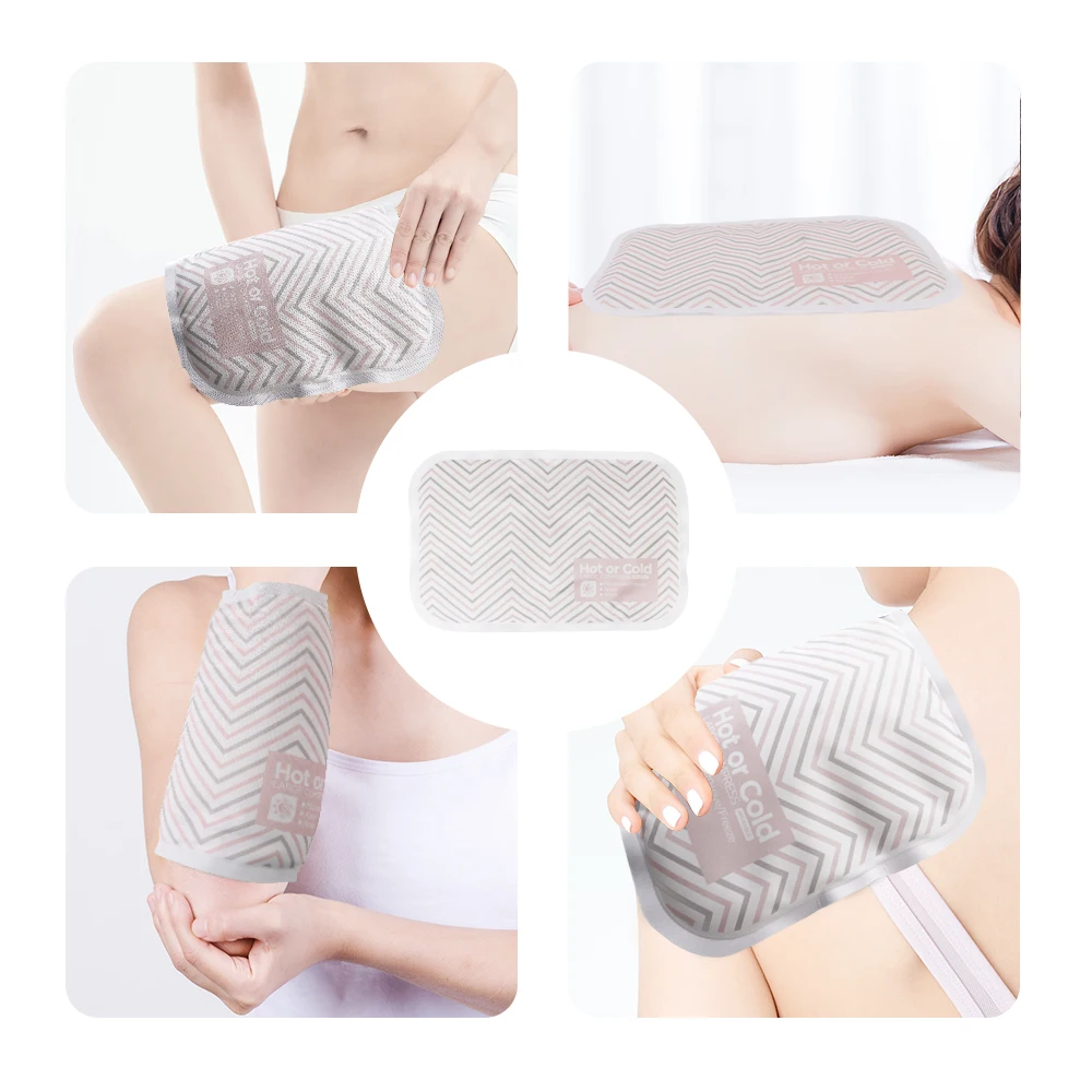 New Reusable Extra Large Soft Hot Cold Ice Pack for Back Pain Flexible Gel Cold Pack Helps Sooth Pain Gel Ice Packs for Injuries