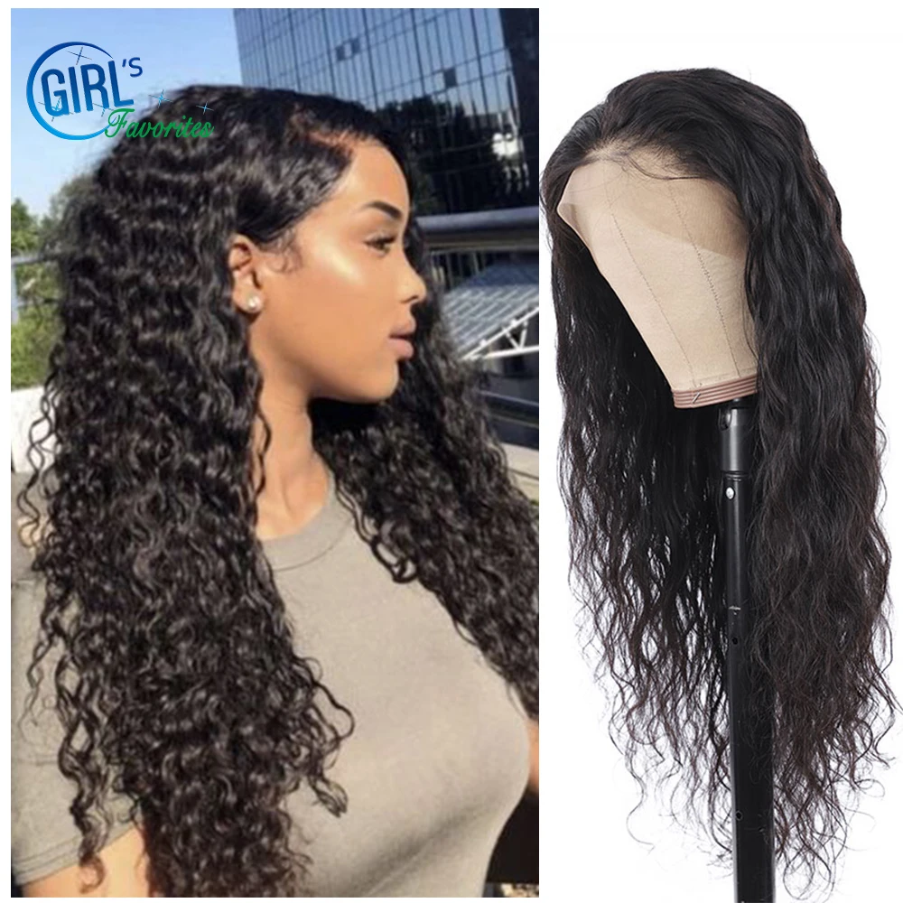 

Human Hair Wigs 30 inch 13x4 Transparent Lace Front Wig 10A Grade Natural Wave Wig For Black Women Pre Plucked Peruvian