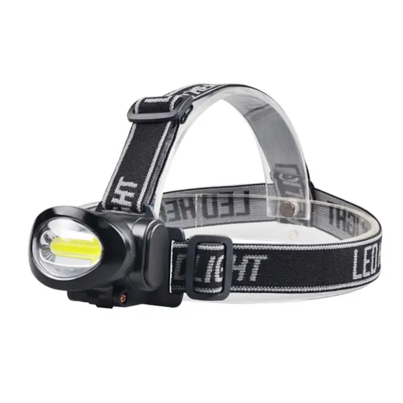 TMWT Indoor Lighting Reading Working 300LM Camping Flashlight Head Torch Lamp AAA Battery LED COB Headlamp