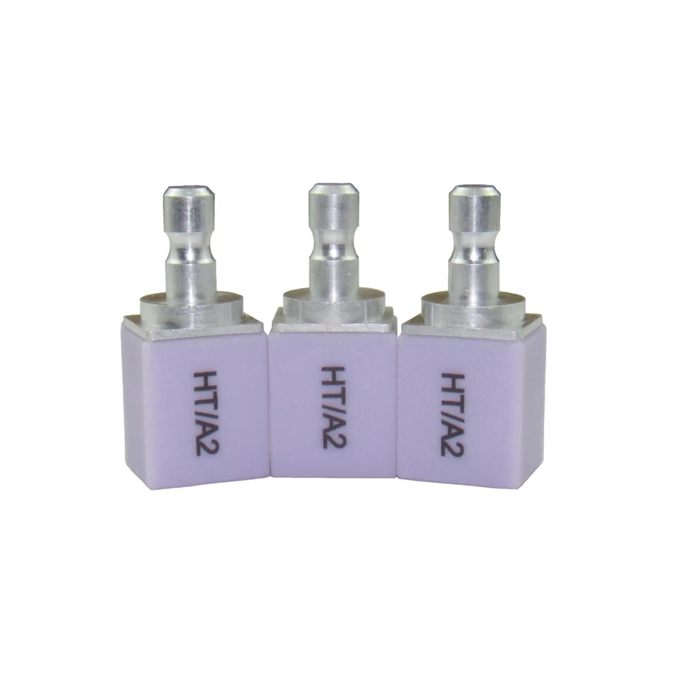 （5 Pieces ） Dental Lithium Disilicate Ceramic Block Glass Ceramic Block C14-HTA2