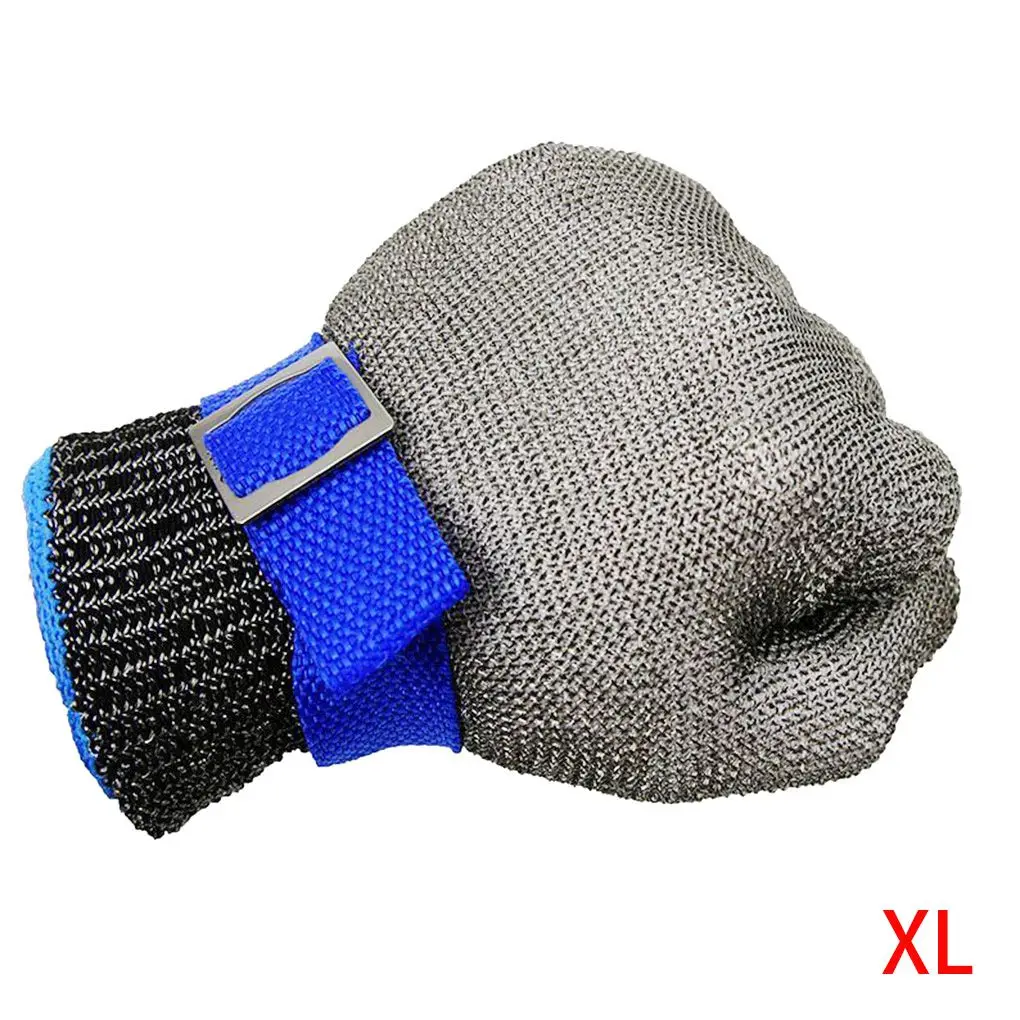 Gants de sécurité avec bouton anti-rayures, mitaines de travail, cuisine, boucher, 1PC